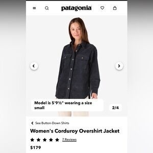 Patagonia Women's Corduroy Overshirt Jacket